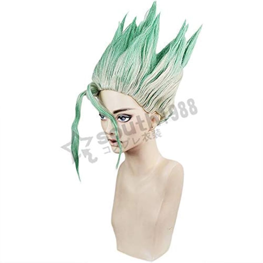 Dr.STONE 石神千空　コスプレ　ウィッグ　衣装　ドクターストーン Dr.STONE ドクターストーン 石神千空 コスプレウィッグ